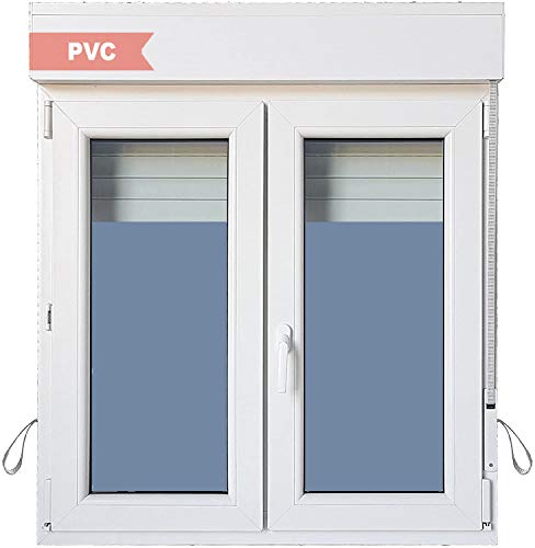 Ventana PVC Practicable Oscilobatiente 2 hojas con Persiana (PVC) 1000 ancho x 1155 alto