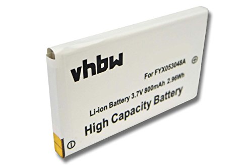 vhbw Batería 800mAh (3.7V) para Radio walkie Talkie Oregon TP391, TP393 por FYX053048A.