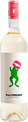 Vino Blanco Semidulce DON CONDADO - D.O. Condado de Huelva - Variedad Zalema 100% - 1 botella de 0,75 CL