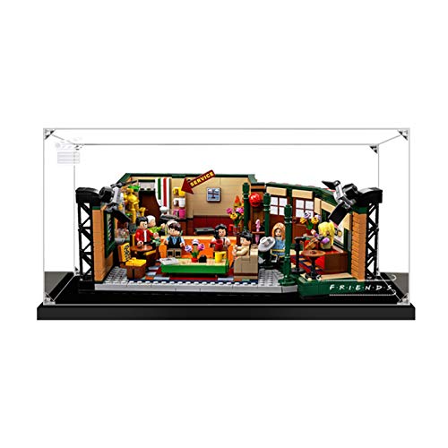 Vitrina de Acrílico para Lego 21319 Ideas Central Perk Friends, Display Case Vitrinas para Colecciones Modelismo (Solo Vitrina) (2mm) Vitrina de Acrílico para Lego 21319 Ideas Central Perk Friends, Display Case Vitrinas para Colecciones Modelismo (Solo Vitrina) (2mm)