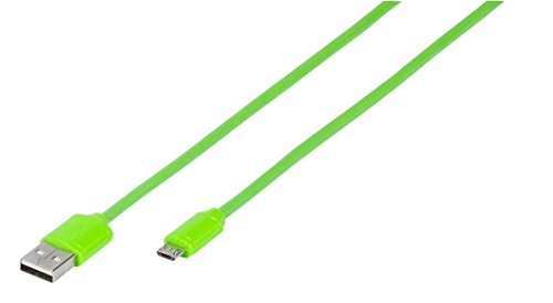 Vivanco PBVVMUSBGREEN conexión USB 2.0 Cable (1m) Verde