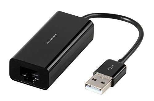 Vivanco TI de Red USB Net Negro Adaptador (Importado)