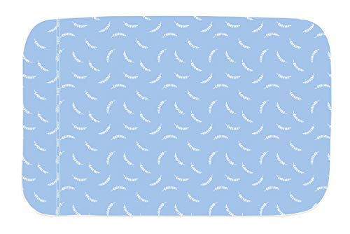 Wenko Air Comfort-Mantel de Planchado (Base termoreflectante), algodón, Azul, 130 x 65 cm