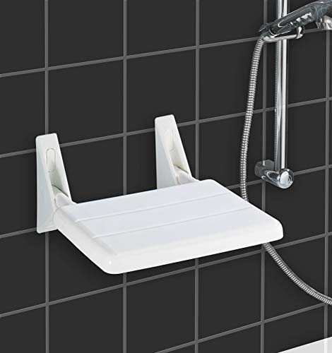 Wenko - Asiento plegable de ducha Secura Blanco Wenko - Asiento plegable de ducha Secura Blanco