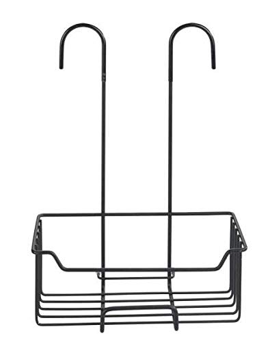 WENKO Carro de ducha termostática Milo negro mate, Acero inoxidable, 25 x 36 x 14 cm, Negro WENKO Carro de ducha termostática Milo negro mate, Acero inoxidable, 25 x 36 x 14 cm, Negro
