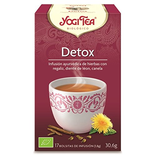 Yogi 2242 - Tea Infusión Aryuvedica Détox con 17 bolsitas, 30.6 gr