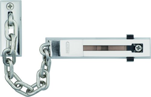 ABUS 13577 - Cadena para puerta con cerrojo (SK66 SB), color níquel