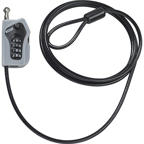 Abus Combiloop 205 Cable Acero antirrobo Moto, Negro, 200 Cm