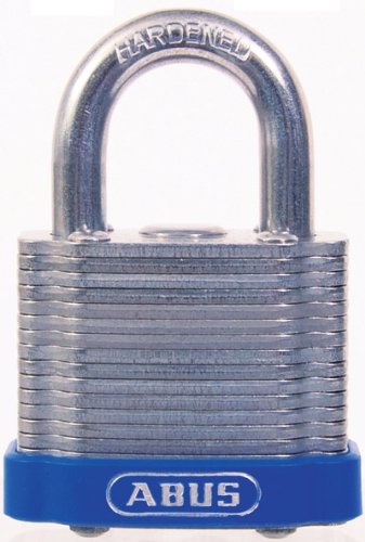 ABUS Eterna 41/40 - Candado de acero laminado con llave (3,8 cm), color plateado