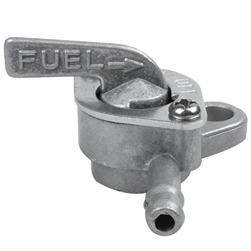 Adanse Grifo de gasolina universal de 6 mm para ciclomotor, ciclomotor, moto y quad con función de cierre