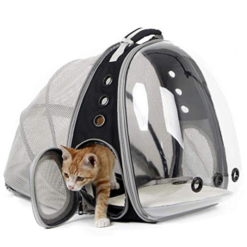 Ampliable Portador Del Gato Mochila, Cápsula Espacial Burbuja Portador Del Gato Para El Pequeño Perro, Mascotas Yendo De Excursión El Morral Que Acampa Ampliable Portador Del Gato Mochila, Cápsula Espacial Burbuja Portador Del Gato Para El Pequeño Perro, Mascotas Yendo De Excursión El Morral Que Acampa
