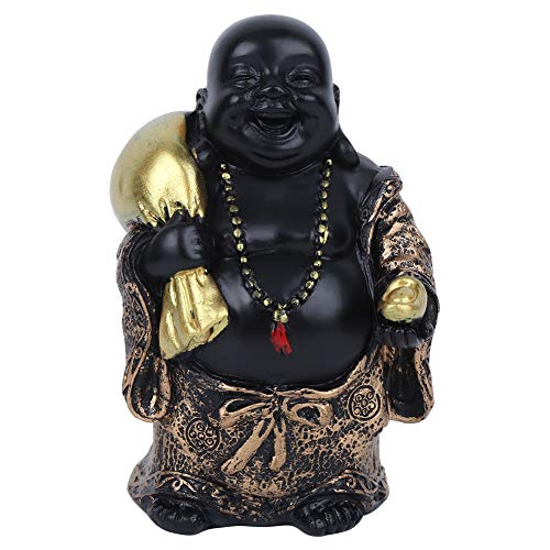 Atyhao Estatuas de Buda, esculturas de Figuras de Buda para la Suerte y la Felicidad, Bolsa de Dinero para Llevar Estatua de Dios de la Riqueza decoración del hogar
