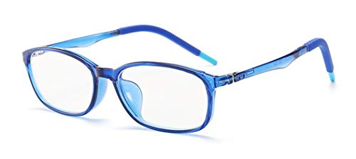 Azul Bloqueo Gafas para Niños Anti Rayo Azul Filtro Reduce Fatiga Visual Para Niña Chico Gafas de Ordenador para Niños Bloqueo Luz Azul Gafas Computadora Ordenador