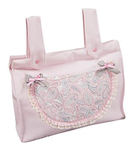 Babyline Caramelo - Bolso panera para silla de paseo, color rosa