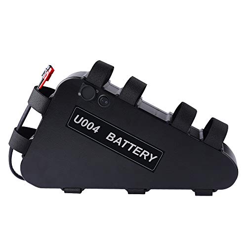 Batería de Litio de Bicicleta Triangular Jeefull Power 48V 20Ah, indicador de energía de la batería, Puerto USB, batería para 250W 500W 750W 1000W Batería de Litio de Bicicleta Triangular Jeefull Power 48V 20Ah, indicador de energía de la batería, Puerto USB, batería para 250W 500W 750W 1000W