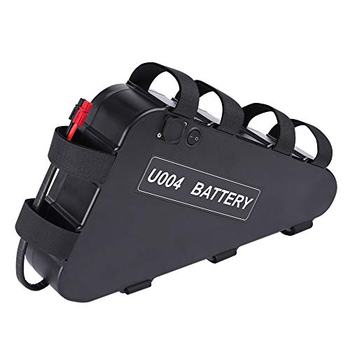 Batería de Litio de Bicicleta Triangular Jeefull Power 48V 20Ah, indicador de energía de la batería, Puerto USB, batería para 250W 500W 750W 1000W