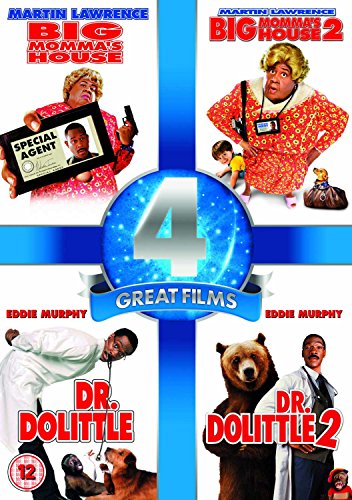 Big Momma's House / Big Momma's House 2 / Dr Dolittle / Dr. Dolittle 2 (4 Dvd) [Edizione: Regno Unito] [Reino Unido]