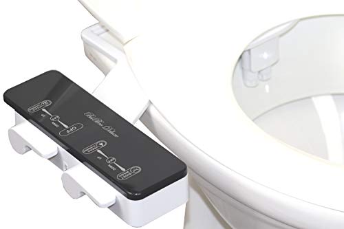 BisBro Deluxe Slim Bidet 2072 | Ducha-bidé de WC para la higiene íntima | Funciona sin electricidad | Limpieza con agua