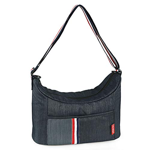 Bolsa colgante para cochecito de bebé Bolsa de organizador para cochecitos universal Bolsa de pañales impermeable con portavasos Bolsa de almacenamiento para colgar Se adapta a todos los cochecitos Bo