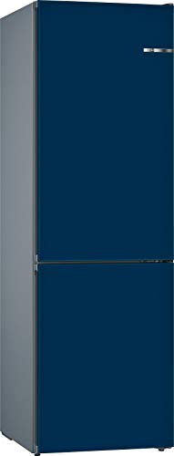 Bosch KVN39INEA Serie 4 VarioStyle - Frigorífico independiente/A++ / 203 cm / 273 kWh/año/Puerta frontal intercambiable azul nacarado / 279 L/parte congelador de 87 L/NoFrost/VitaFresh