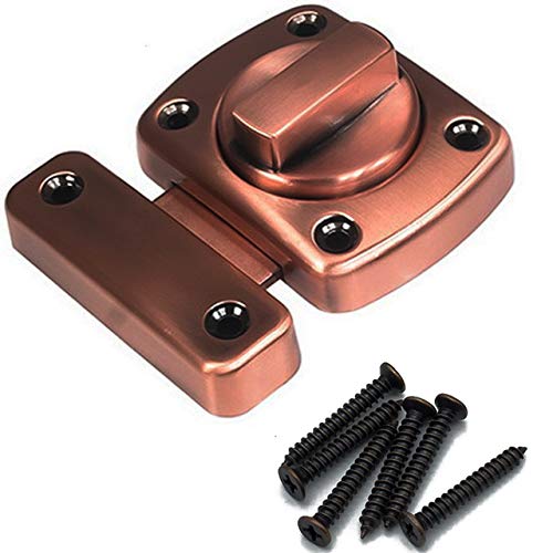 Cerrojo para Puerta Perno de Puerta con 6 Tornillos Bronce Rojo Antirrobo Aleación de Cinc para Puerta de Baño o Armario Cerradura Antirrobo para Armario Puerta de Aplicable a Varias Puertas. Cerrojo para Puerta Perno de Puerta con 6 Tornillos Bronce Rojo Antirrobo Aleación de Cinc para Puerta de Baño o Armario Cerradura Antirrobo para Armario Puerta de Aplicable a Varias Puertas.