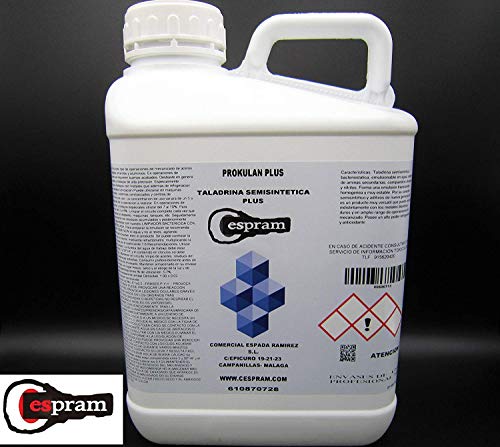 CESPRAM, Taladrina semi sintética plus. Prokulant Plus. Envase de 1 litro/5 litros/10 litros/30 litros. (1 litro)