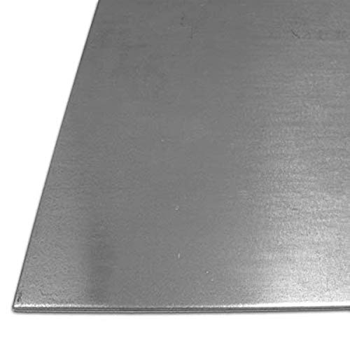 Chapa de acero galvanizado, hierro, 3 mm, placa de acero, corte plano, 100 mm hasta 2000 mm, Blech