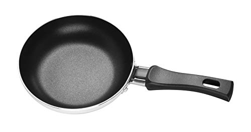 Chef Aid - Sartén Antiadherente, Aluminio, Negro, 14 cm