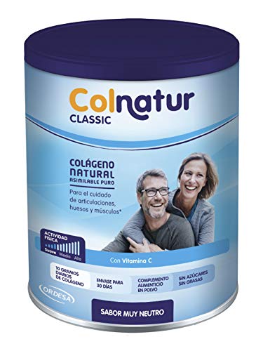 Colnatur Classic – Colágeno Natural para Músculos y Articulaciones, Sabor Neutro, 306 gr Colnatur Classic – Colágeno Natural para Músculos y Articulaciones, Sabor Neutro, 306 gr