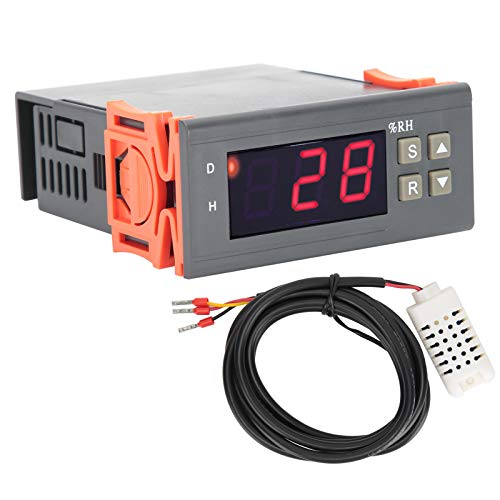 Controlador de humedad LCD, accesorio para granjas de cría MH-13001 Controlador de humedad digital automático de 220 V, para equipo de humidificación
