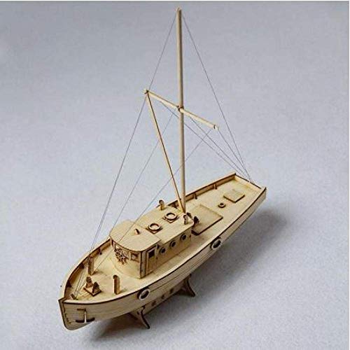 Decoraciones de regalo Velero Modelo de Madera Bricolaje Montado Kit de Barco de Juguete Hecho a Mano de Madera de la Asamblea de Barco de Vela Modelo de Niños Educativos