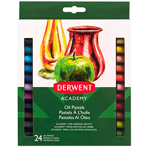 Derwent - Set de 24 pinturas pastel al óleo