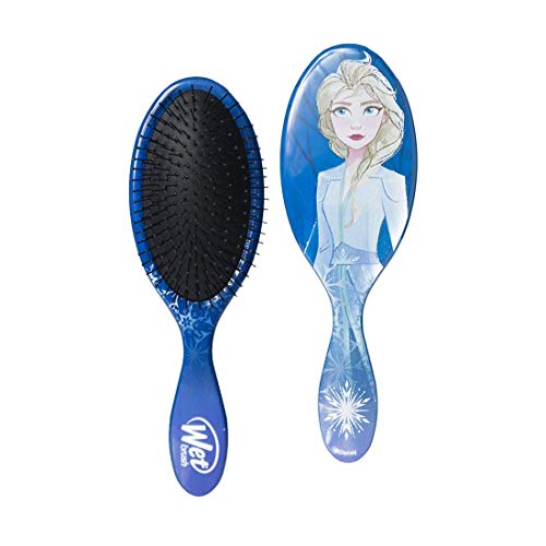Desenredante original con cepillo húmedo, cabello fuerte y saludable Afloja suavemente | Menos roturas | Shine Enhancer | Colección Disney Frozen 2 - Elsa