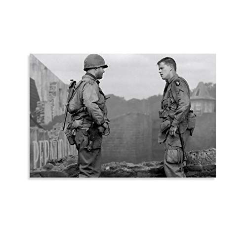 DRAGON VINES Saving Private Ryan Ryan y Miller Soldados Lienzo impreso Ar Twork Comedor Dormitorio Baño 20 x 30 cm