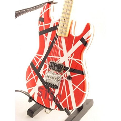 Eddie Van Halen miniature guitar replica