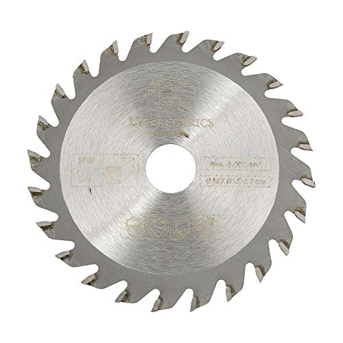 Fafeicy 24 dientes Hoja de sierra circular, carburo cementado, disco de corte de herramienta rotatoria para trabajar la madera para herramientas giratorias, 85 mm x 15 mm