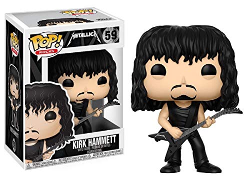 Funko Pop! - Figura Kirk Hammett, colección Metallica (Funko 13808)