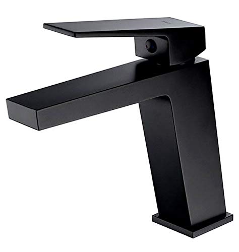 Grifo monomando para lavabo Imex Art Color Negro BDAR025-1NG