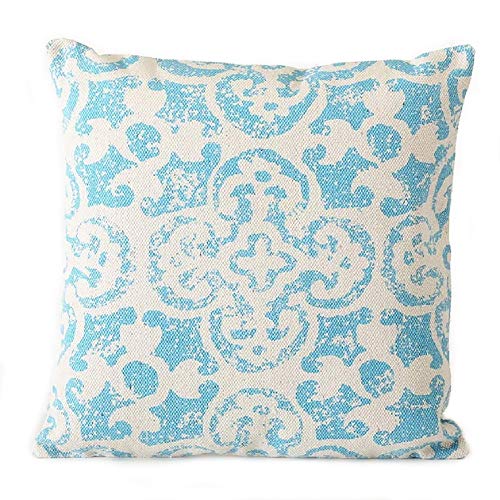 Home Collection Hogar Muebles Decoración Interiores Accesorios Textil Cojín Decorativo Azul Motivo Azulejo