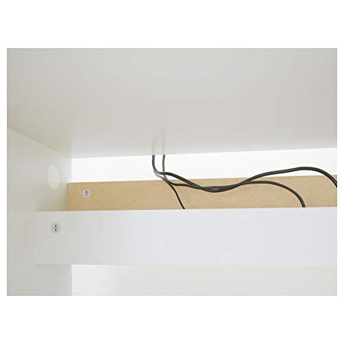 Ikea Malm - Escritorio (140 x 65 x 73 cm), color blanco