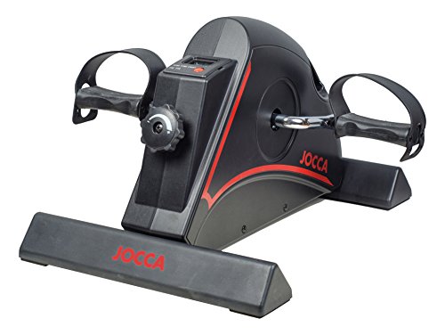 Jocca 6190 Pedaleador con Display, Unisex, Negro, Talla Única Jocca 6190 Pedaleador con Display, Unisex, Negro, Talla Única