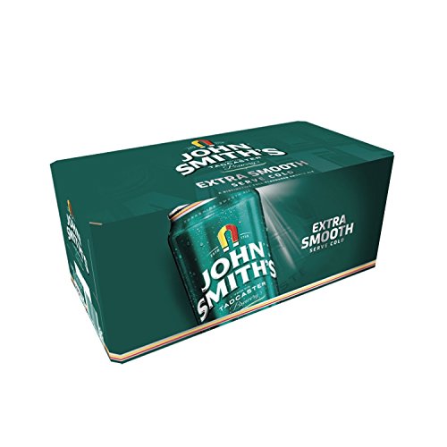 John Smiths Cerveza - Caja de 24 Latas x 500 ml - Total: 12 L