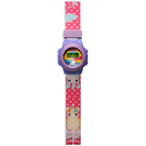 Kids- Reloj Digital ke02 Sweet deam de Colección Unicornios Centros de Actividades (KD-KL10524)