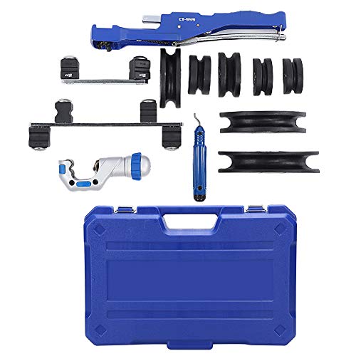 Kit de Dobladora, Dobladora de Tubos Manual Ct-999, Kit de Herramientas de Molde de Cobre Manual Y Equipo Para Doblado de Tubos Y Tuberías Kit de Dobladora, Dobladora de Tubos Manual Ct-999, Kit de Herramientas de Molde de Cobre Manual Y Equipo Para Doblado de Tubos Y Tuberías