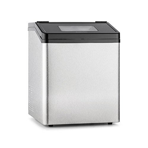 Klarstein - Powericer ECO 3 - Máquina de cubitos de hielo (450 W, 30 kg/día, sistema refrigerante, pala incluida) 30 Kg