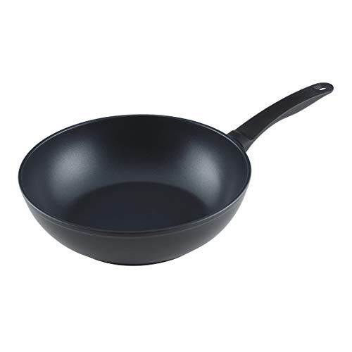 KUHN RIKON, Sarten wok antiadherente de aluminio EASY INDUCTION wok, apto para vitrocerámicas inducción, 28 cm