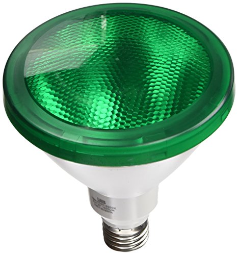 Laes 984767 Bombilla LED E27, 15 W, Verde, 122 x 135 mm