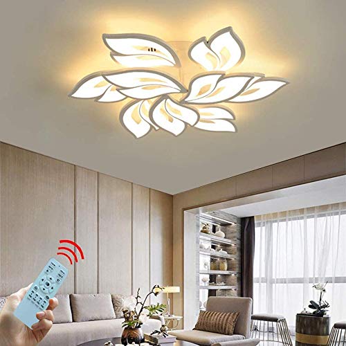 Lámpara LED de techo regulable, lámpara de salón con mando a distancia, color de luz/brillo, cambio de color, dormitorio, lámpara de techo moderna, iluminación de techo, lámpara de araña, atenuación. Lámpara LED de techo regulable, lámpara de salón con mando a distancia, color de luz/brillo, cambio de color, dormitorio, lámpara de techo moderna, iluminación de techo, lámpara de araña, atenuación.