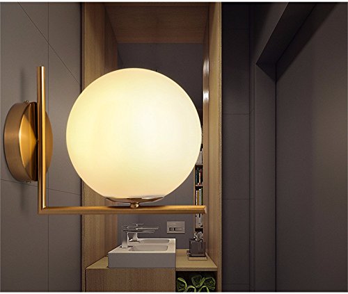 LED Moderna Lámpara de Pared Lámpara de pared LED de la bola de cristal plateada del hierro labrado del pasillo de la cabecera del estudio del dormitorioLED Lámpara de pared。 LED Moderna Lámpara de Pared Lámpara de pared LED de la bola de cristal plateada del hierro labrado del pasillo de la cabecera del estudio del dormitorioLED Lámpara de pared。