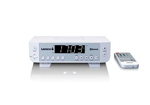 Lenco KCR-100 UKW Radio de Cocina con Bluetooth® Blanco